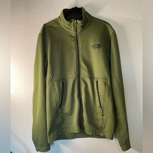 The North Face Men's Olive Performance Full-Zip Jacket